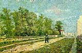 Faubourgs de Paris 1887 by Vincent van Gogh